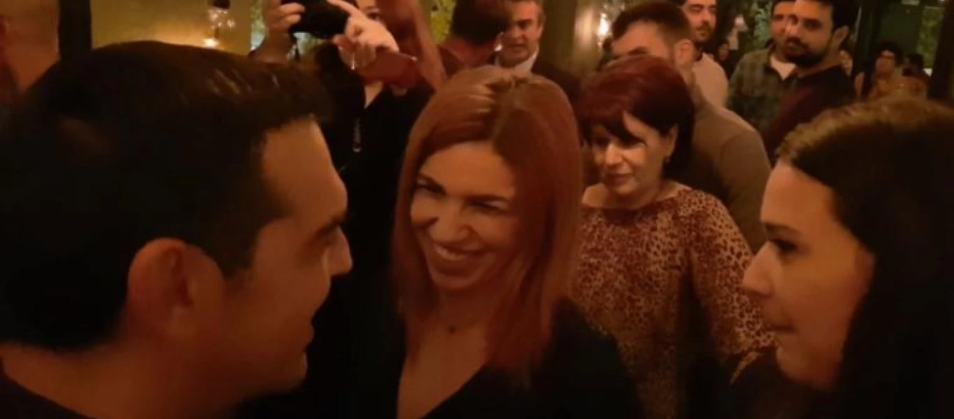 Σε μπαρ της Κοζάνης ο Αλέξης Τσίπρας (βίντεο)